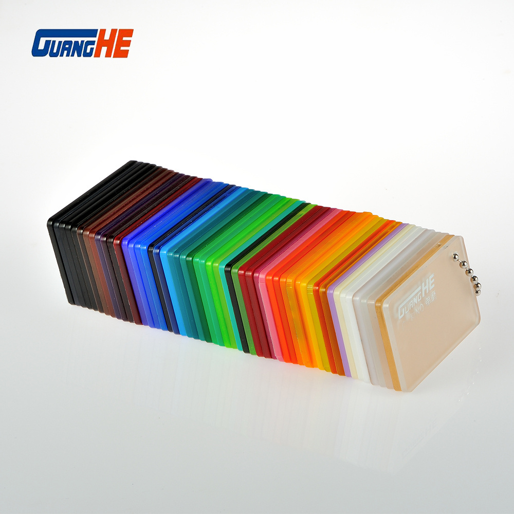 3mm Laser Cutting Colorful Cast Acrylic Sheet PMMA Plastic Sheet/Board/Plate/Panel