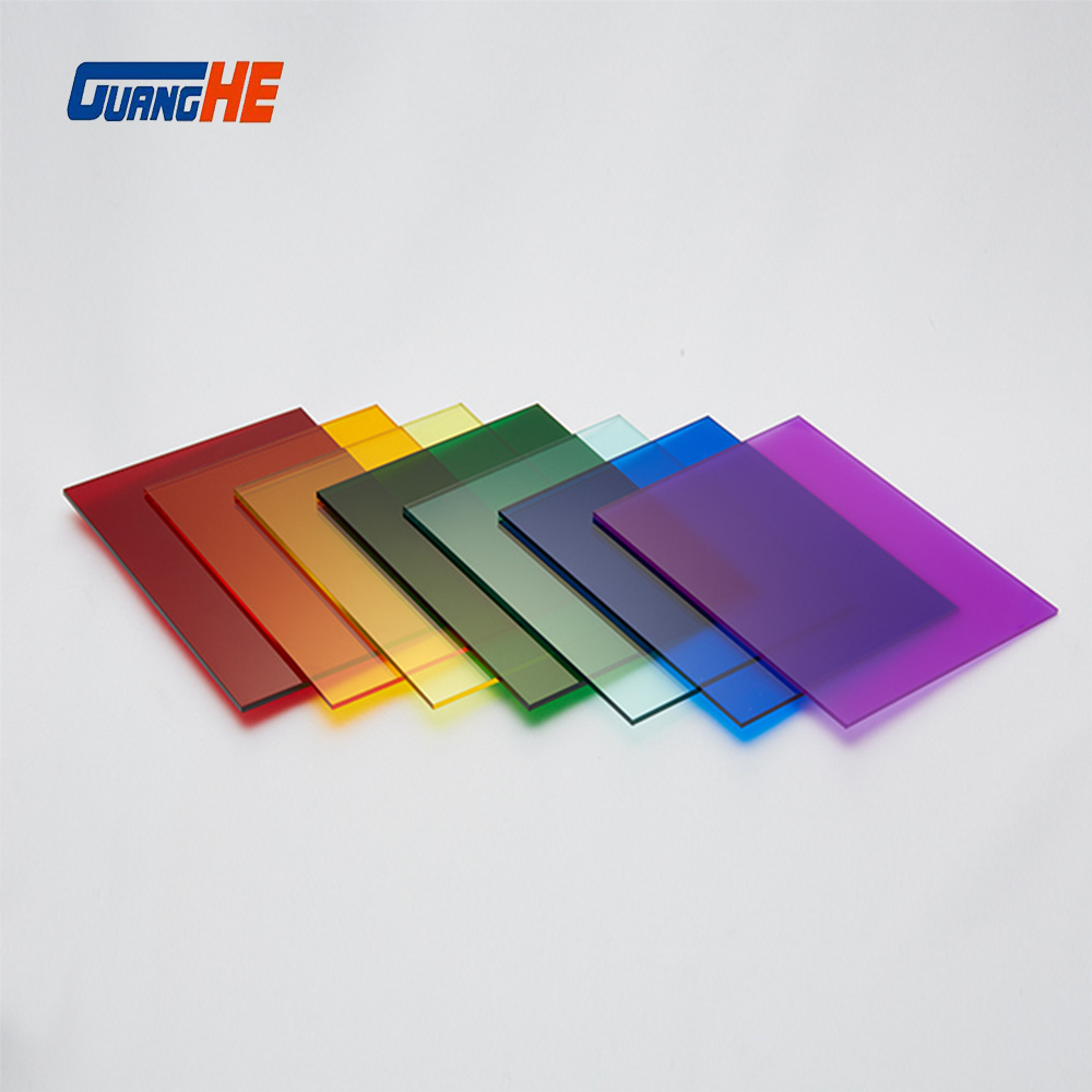 Colors Acrylic sheets Clear sheet Transparent glass perspex sheet Acrilico board for advertising signs,box