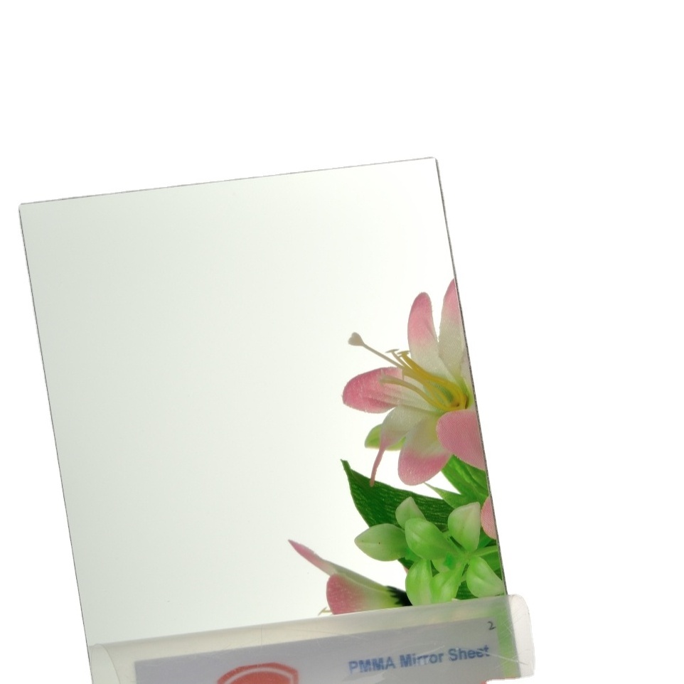 GH Adhesive back 1220*2440 Silver and gold Mirror Acrylic Sheet