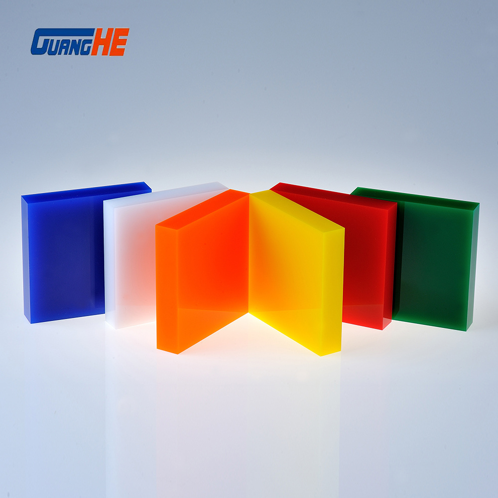 3mm Laser Cutting Colorful Cast Acrylic Sheet PMMA Plastic Sheet/Board/Plate/Panel