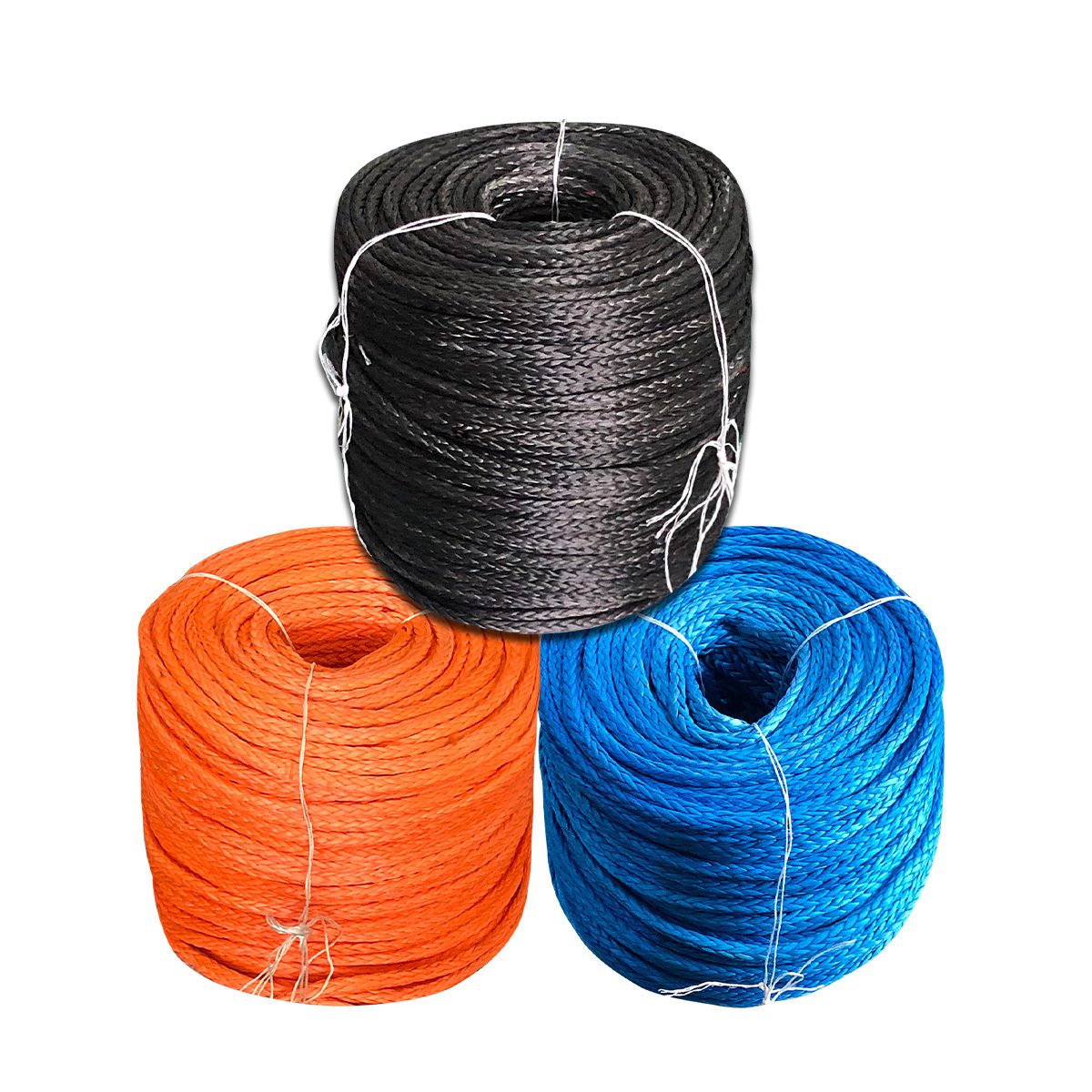 High Tensile 12 Strand UHMWPE Braided Rope supplier Yacht Boat Marine mooring ropes For Sale