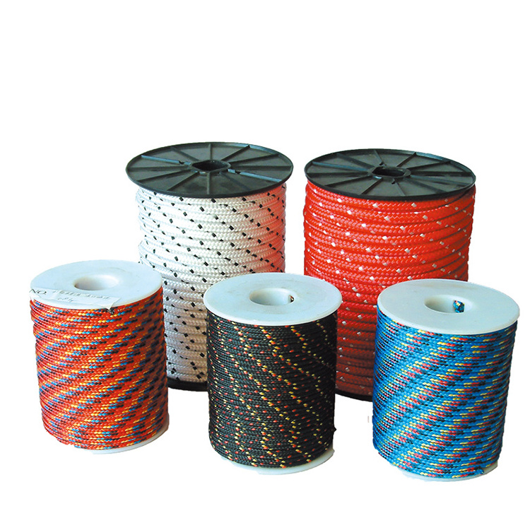 Double Braided Nylon Polyester Rope Line For Marine/ship/boat/yacht/sailing