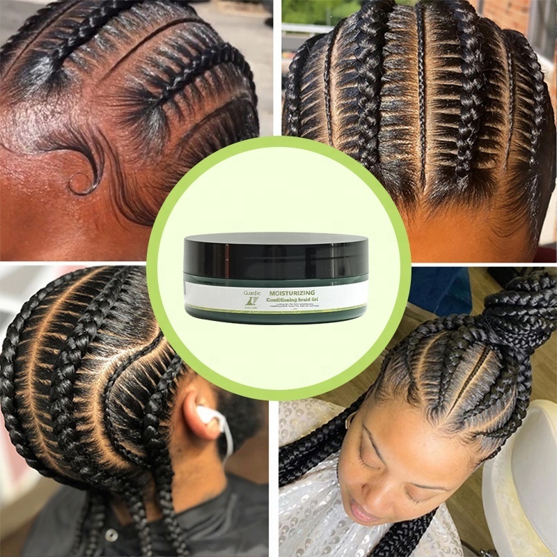 best all day locks neat braid gel extreme hold Accept own logo strong hold 4oz hair gel no white residue edge control gel