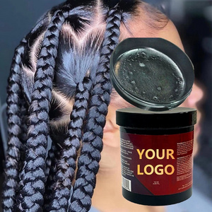 private label edge control 4c hair styling strong available african loc n hair gel Stong Hold Tamer gel braid gel