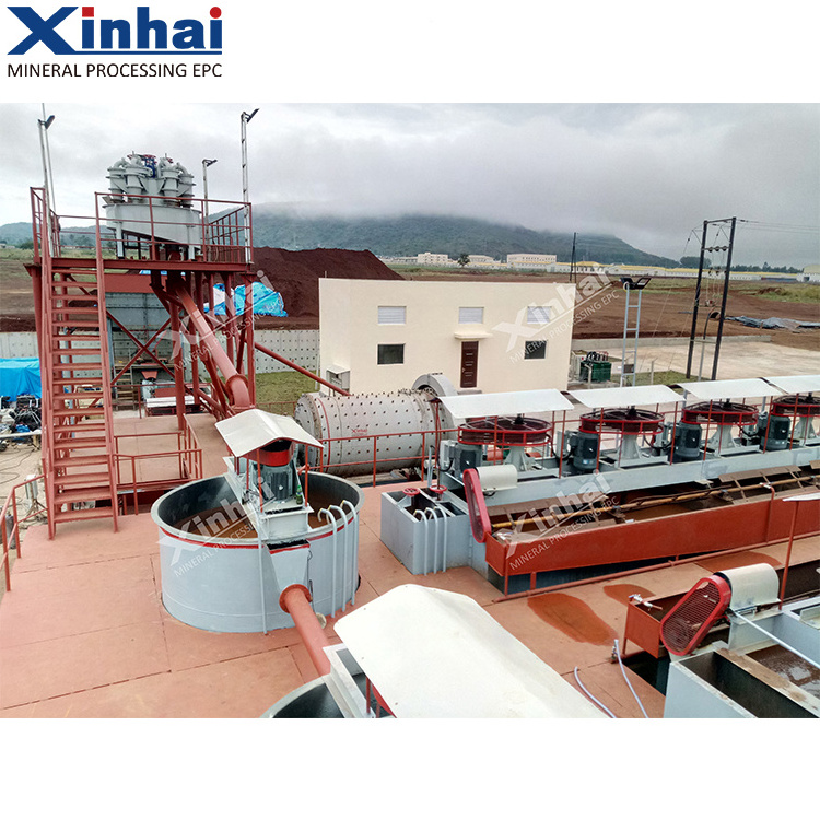 Copper Ore Mineral Concentration Plant , Copper Ore Processing Plant Line Machine For Sale