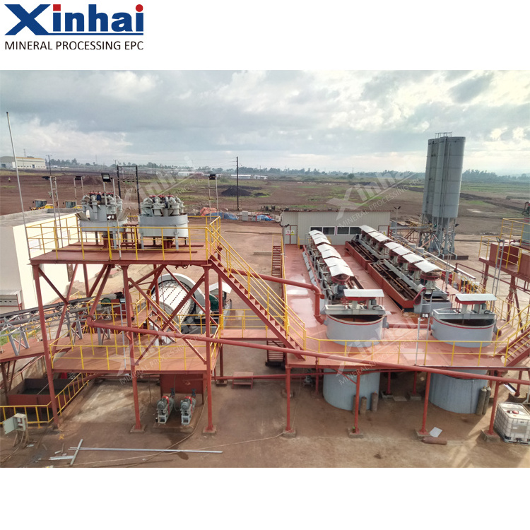 China Copper Mineral Processing Machine , Copper Ore Concentration Plant