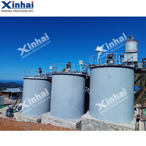 Copper Double-Impeller Leaching Tank , Copper Ore Leaching Equipment