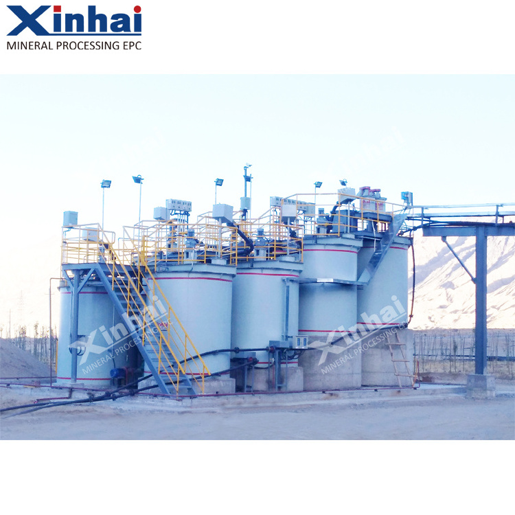 Copper Double-Impeller Leaching Tank , Copper Ore Leaching Equipment