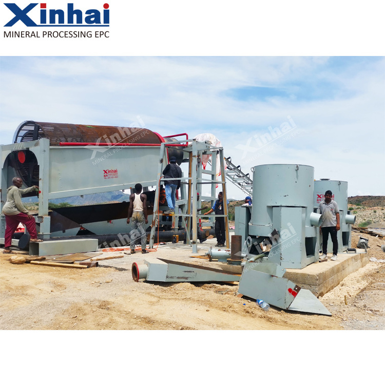 Small Scale Alluvial Gold Ore Sand Washing Plant Prices For Sale