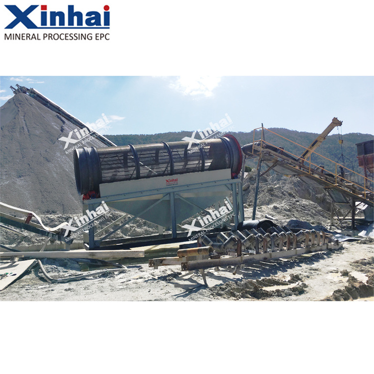 High Capacity Gold Mining Trommel Wash Plant , Gold Washing Plant Equipment For Sale