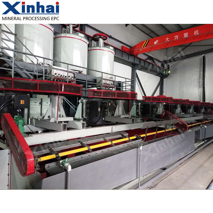 Copper Ore Mineral Concentration Plant , Copper Ore Processing Plant Line Machine For Sale