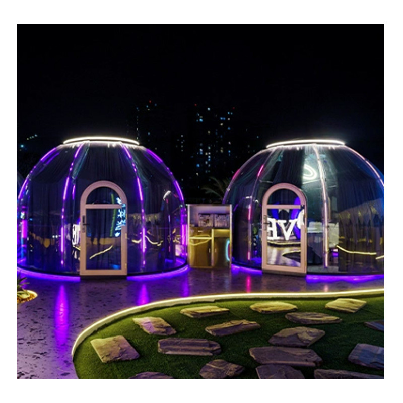 Pc Dome House Hot Selling Customized Outdoor PC Tent Transparent Dome Star Bubble House Polycarbonate