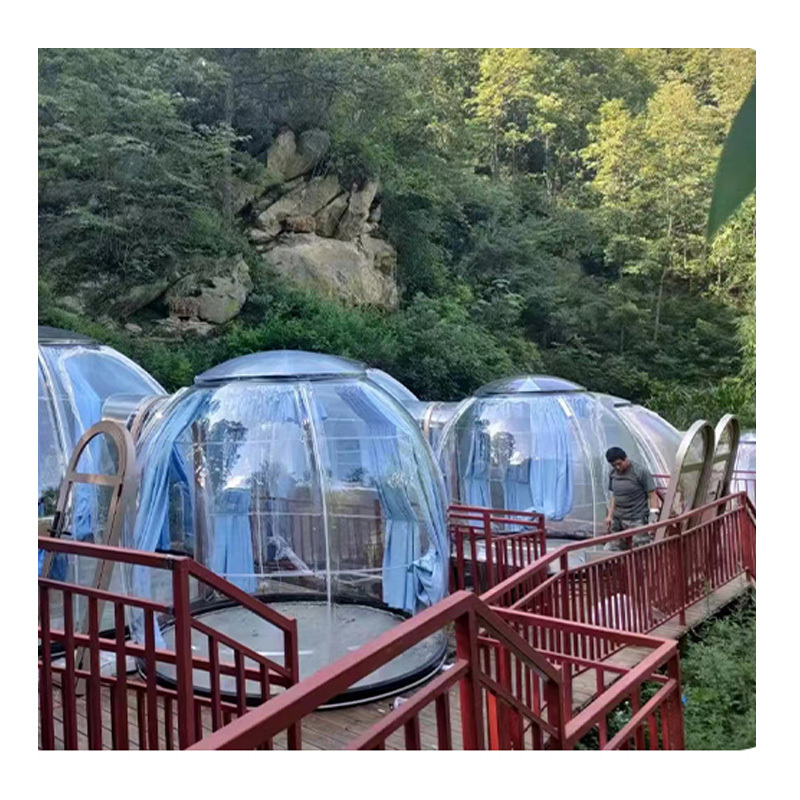 Pc Dome House Hot Selling Customized Outdoor PC Tent Transparent Dome Star Bubble House Polycarbonate