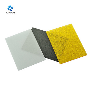 XINHAI Glitter Acrylic Sheet For Home Decor Crafts Waterproof Glitter Opal White Color Acrylic Sheet