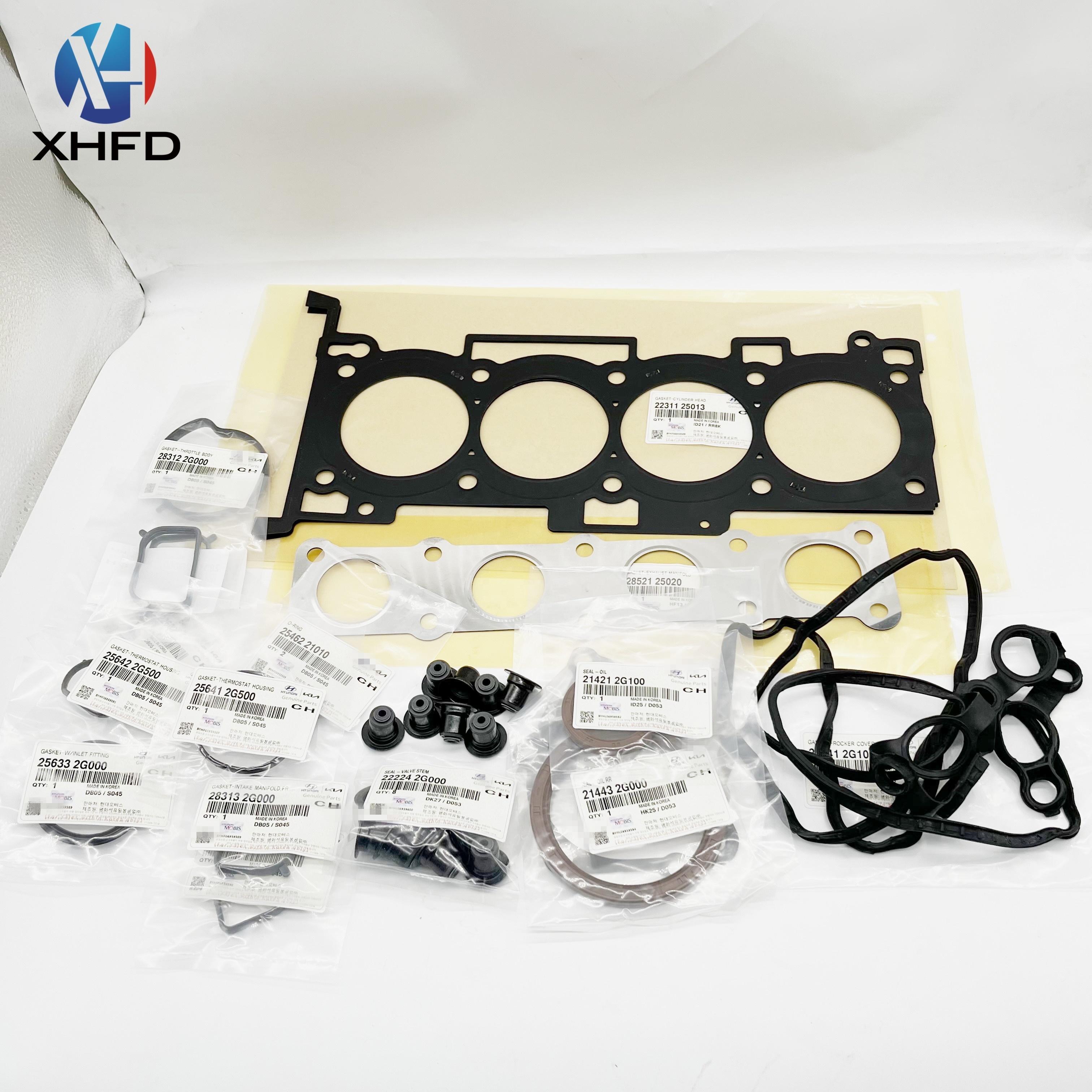 209102GM00 209102GM01 20910-2GM00 20910-2GM01Engine overhaul kit for 12-21 Hyundai-Kia