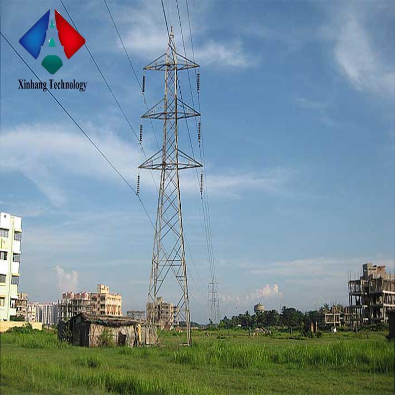 high strength 10kv dip electric power transmission galvanized pole malaysia hot sale 10m 33kv electricity distribution equipment