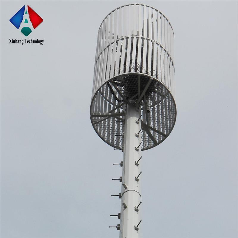 cell phone gsm steel telecommunication factory price 30 meter communication tower go pro monopole