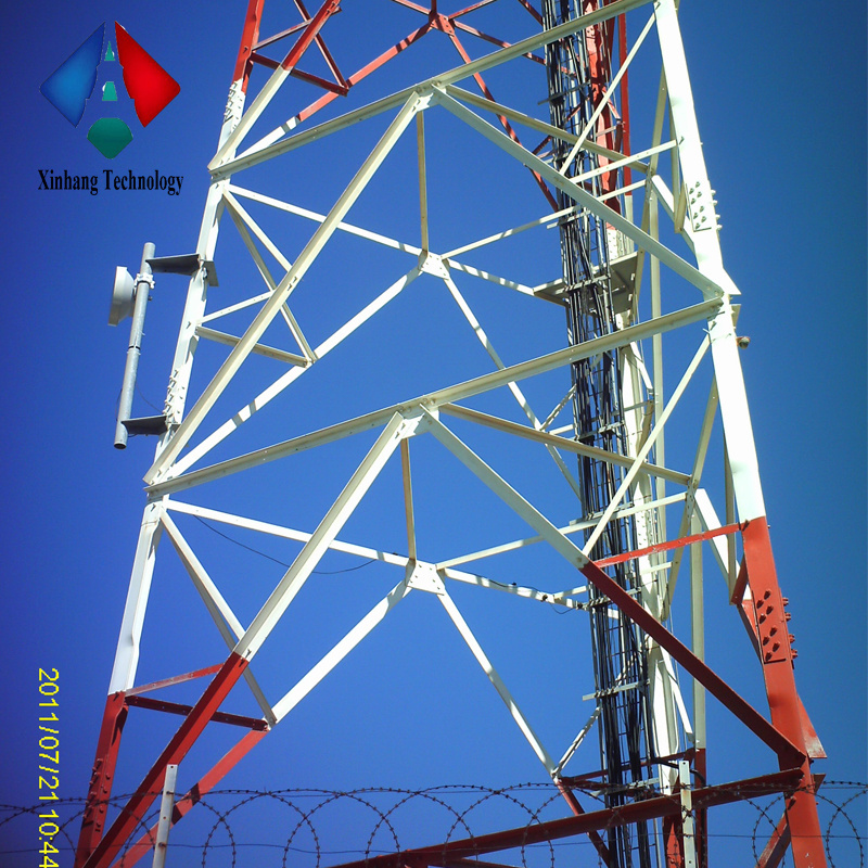 Factory Supply Customized 60m Tower 3-Leg Self Supporting Telecom Steel Lattice Tower