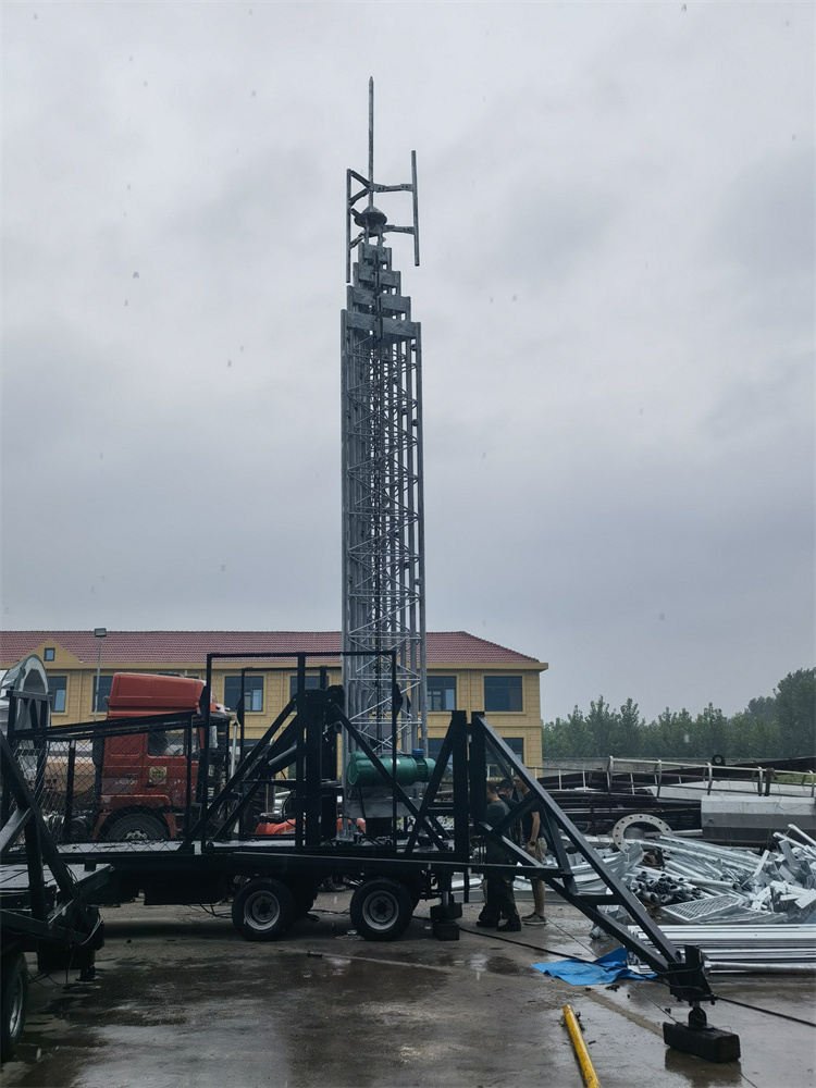 Competitive Price Monopole Communication Antenna Telecom Lattice Cow(Cell On Wheels)Tower