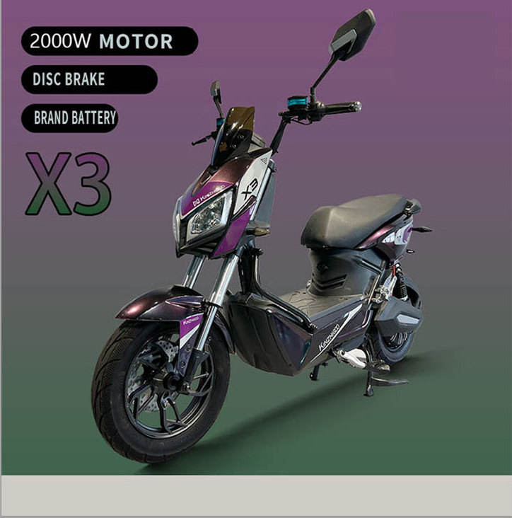 2000w electric motorbike with 72V 20Ah Lithium Battery for Adult