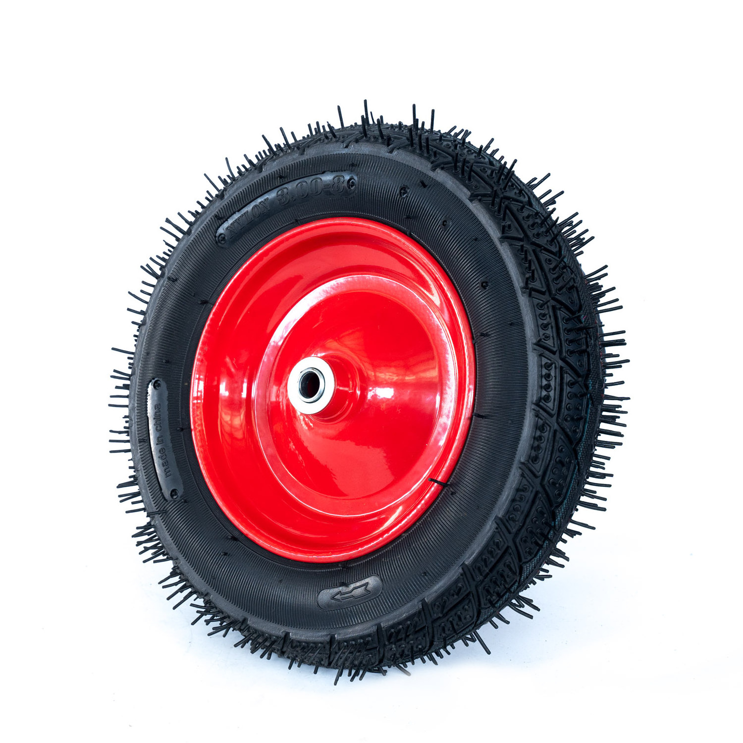 High Quality 4-Wheel Go Kart Wagon Tyre Small Rubber Wheelbarrow Tire Size 2.50-4  Wheelbarrow Wheels