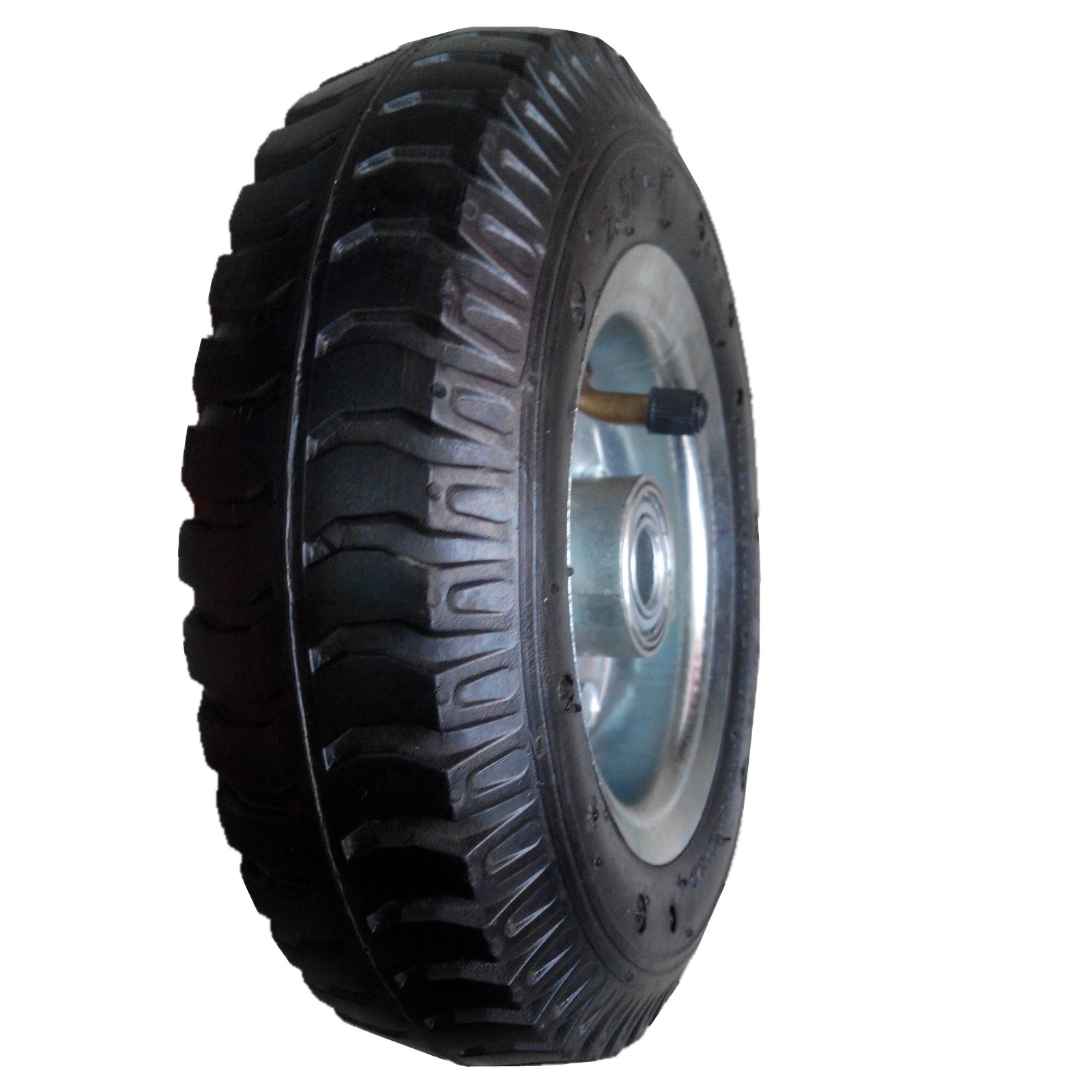 High Quality 4-Wheel Go Kart Wagon Tyre Small Rubber Wheelbarrow Tire Size 2.50-4  Wheelbarrow Wheels