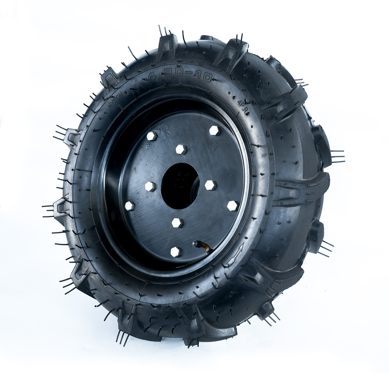 China Factory Pneumatic Agricultural Wheel 4.00-8/5.00-10/5.00-12/6.00-12 Tyre Wheel for Triller/Tractor