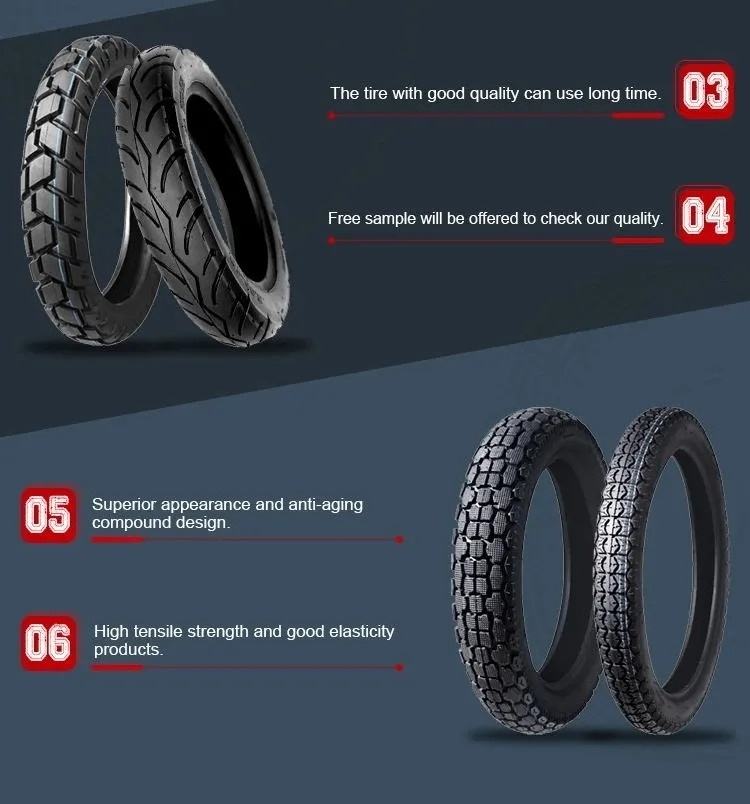 Quick Manufacturer Motorcycle Tubeless Tires