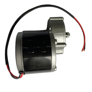 High Quality Low Rpm 24VDC 250W worm Gear Motor with model 1016 type PMDC motor used for wheelchair