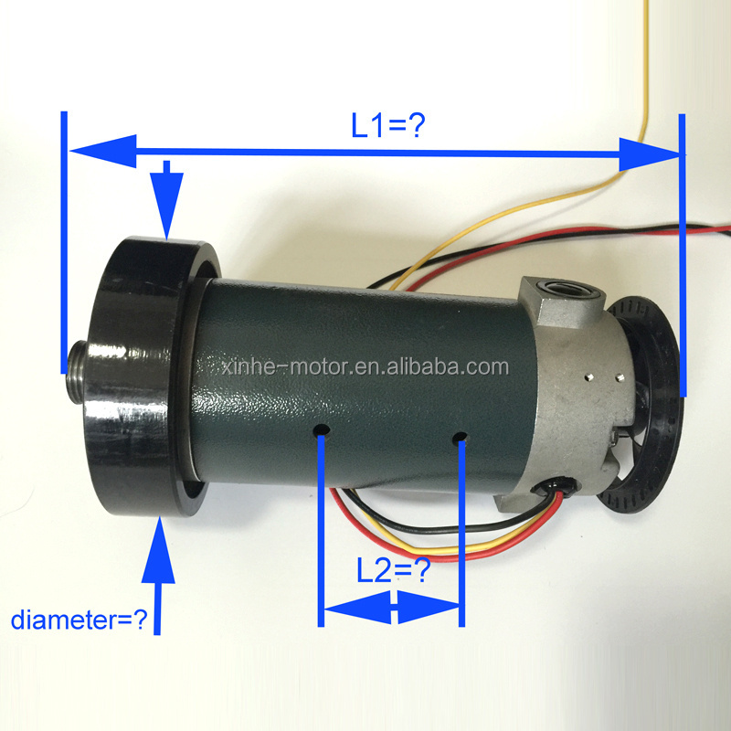 High Quality 220VDC  1.5hp dc electrics treadmill motor