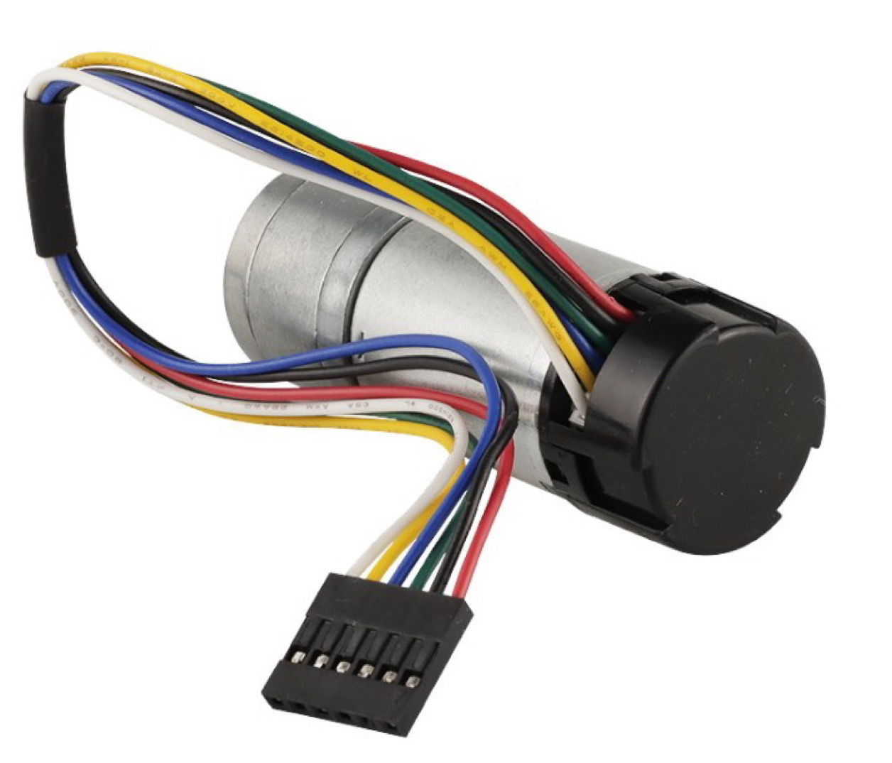 GM370 25mm 6v 12v dc gear motor reversible with 48CPR encoder used in robots