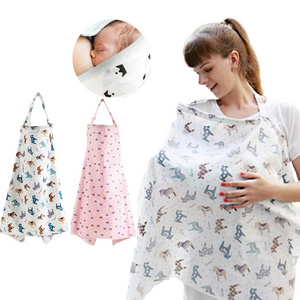 Wholesale Multifunction Lactation Sling Nursing Cover Cotton Mother Lactation Apron Breastfeeding Cover Towel