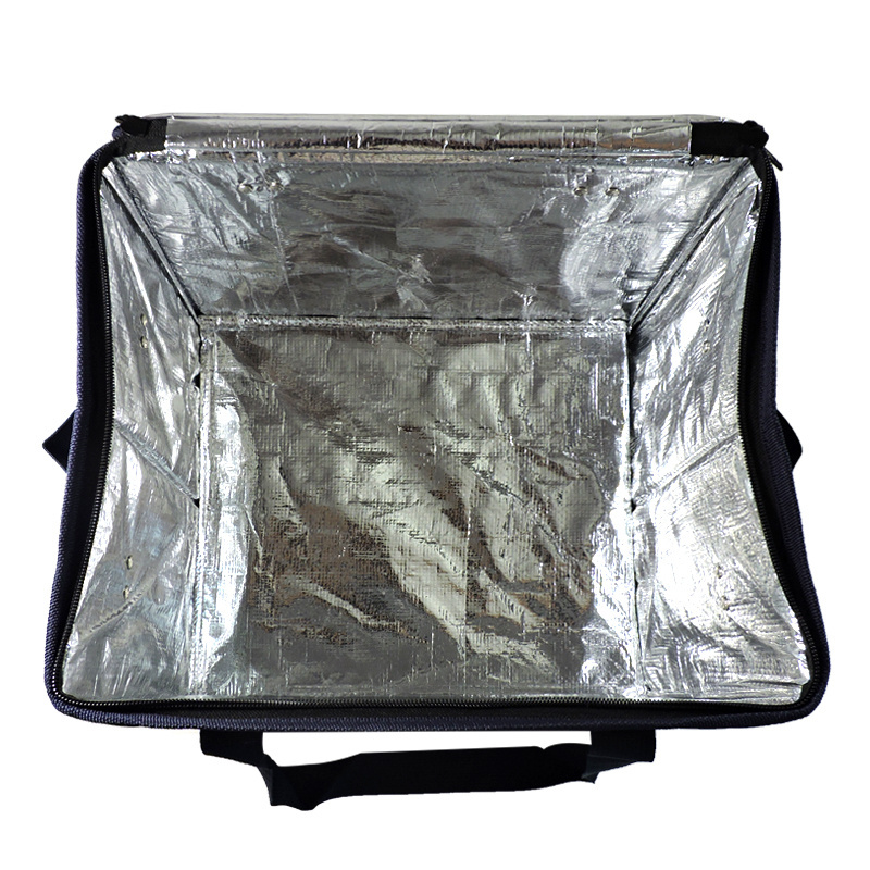 High quality  waterproof polyester keep warm food delivery insulated thermal cooler bag for freeze food