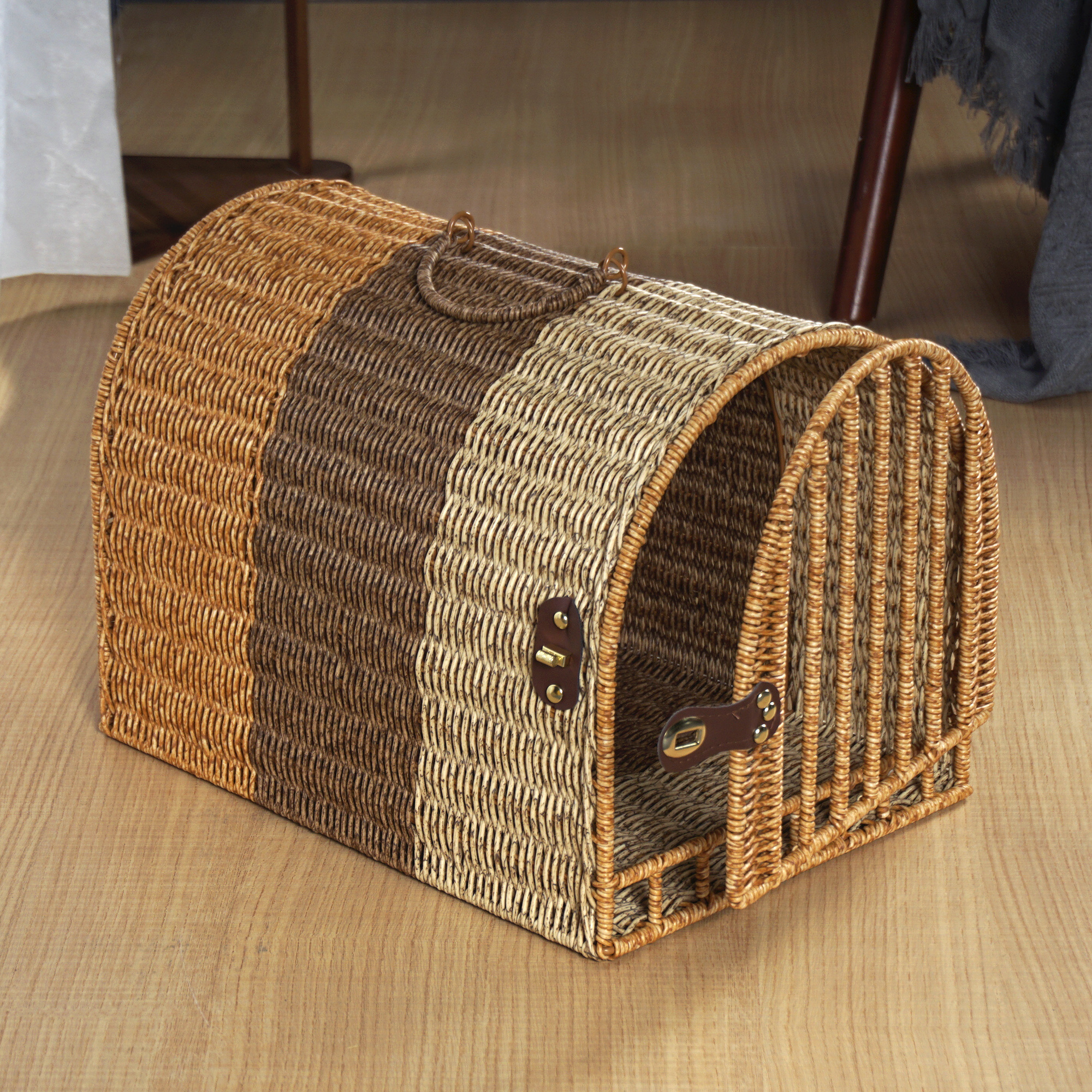 XH Cat Bed for Indoor Small Dog Bed Houses Tent, Kitten Hut Cave with Removable Washable Cushioned Pillow Pet cage easy to carry