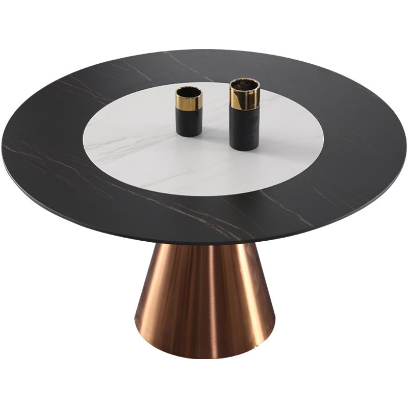 Italian Banyan Round Rotating Table