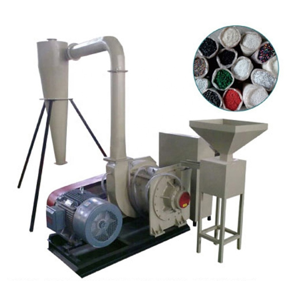 Automatic PE PP ABS LDPE LLDPE PET High Speed Plastic Pulverizer Machine /PVC Pulverizer for Pipe Profile