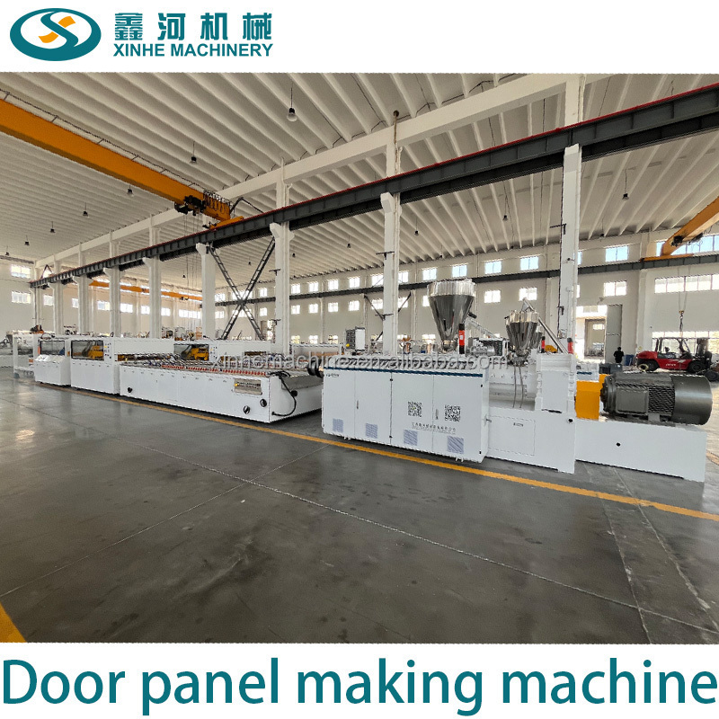 Machine wpc anti-corrosion and anti-deformation new modern simple swing door extrusion production line