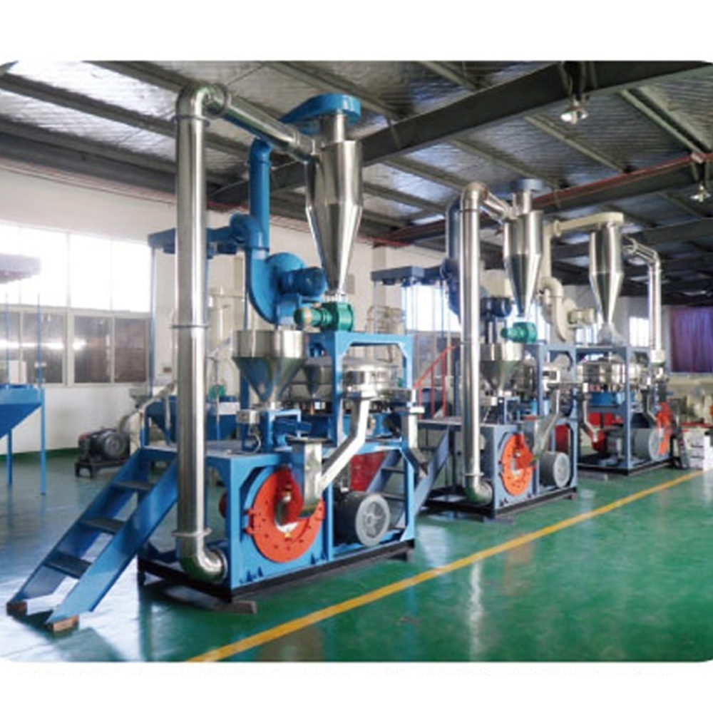 Automatic PE PP ABS LDPE LLDPE PET High Speed Plastic Pulverizer Machine /PVC Pulverizer for Pipe Profile