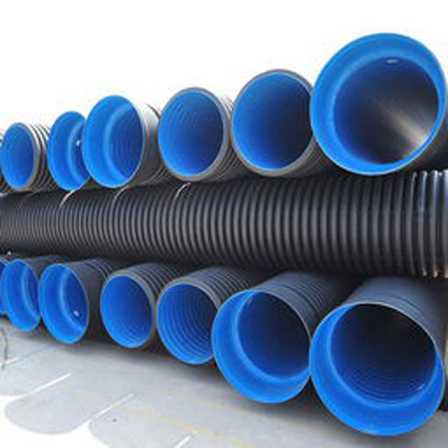 High Quality HDPE Double Wall Corrugated Pipe For Culvert Drainage