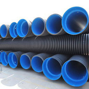 High Quality HDPE Double Wall Corrugated Pipe For Culvert Drainage