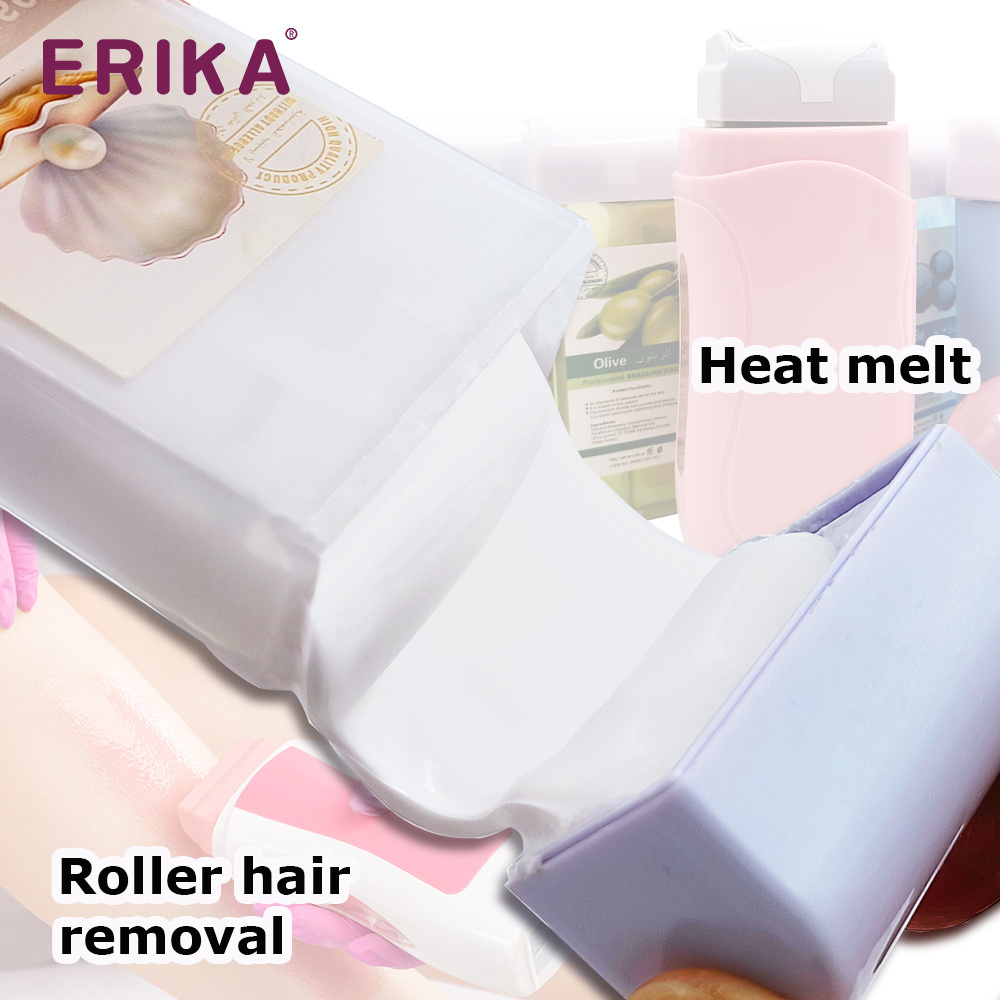 Factory Supply Pink Painless 100ml Roll On Cartridge Wax for Depilation High Quality Roll-on Wax Cartridges for Hair Removal