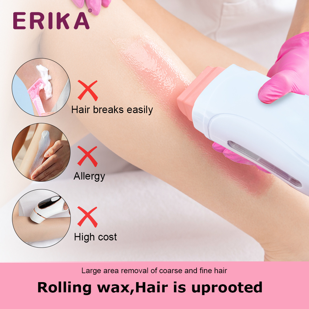 100g Mini Roll On Wax Heater Machine for Hair Removal Wax Heater Machine Roll on Hand  Depilatory Single Roller Wax Heater