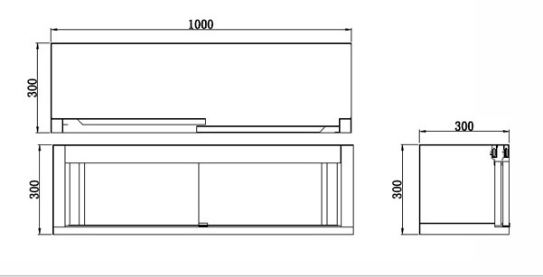 Customized 304 Stainless Steel Wall Mounted Commercial Kitchen Sliding Door Kitchen Cabinet For Hotel Restaurant Equipment