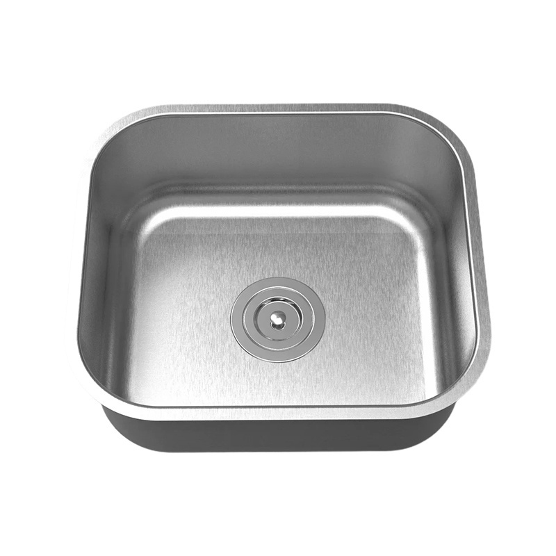 cUPC SS 304 Stainless Steel Motor Home Bar Basin Rectangular Undermount Single Bowl RV Sink Mini Small Kitchen Sinks