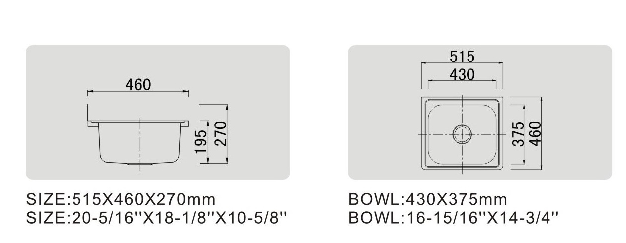 Heavy Duty Industrial Commercial Kitchen 304 Stainless Steel Mop Cleaners Basin Utility Sink