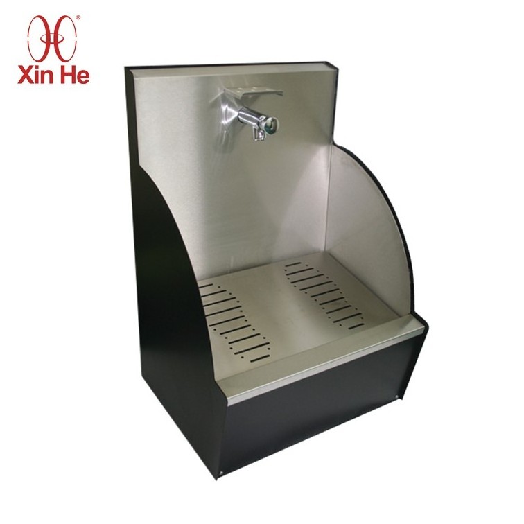 Customized Stainless Steel Muslim Foot Wash Sink Washbasin Wudu Basin