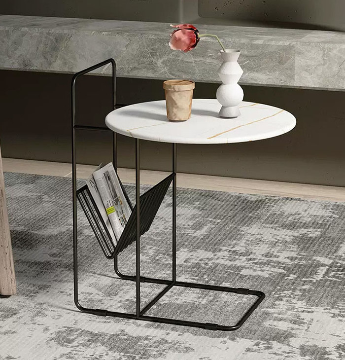 Nordic Modern Coffee Table with New Design Metal Living Room Furniture for Home Use