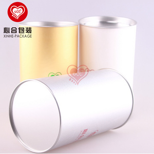 Aseptic kraft paper tube food packaging container box/Aluminum foil liner paper canister for food packaging