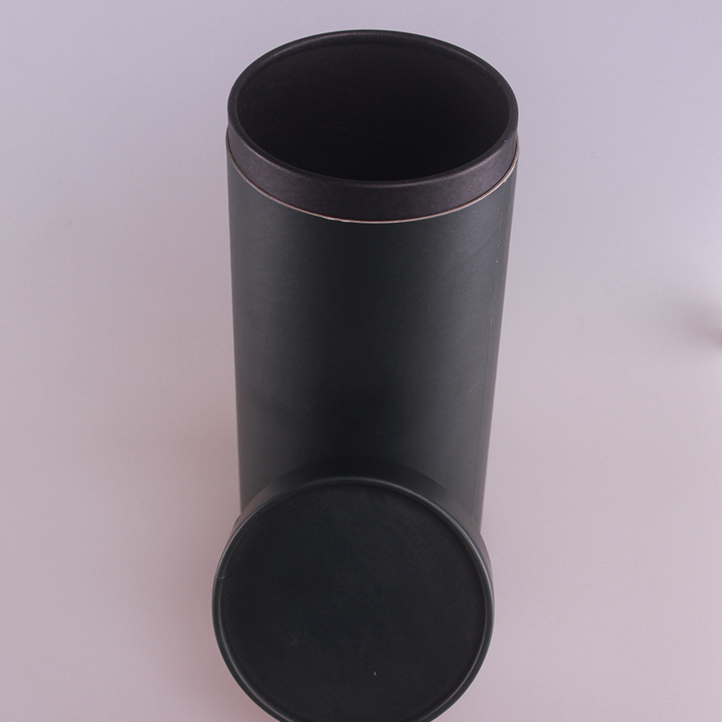 Paper/cardboard tube packaging- eco-friendly Glossy Lamination custom paper tube packaging