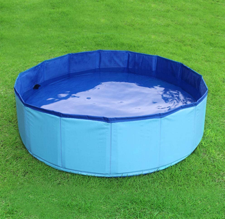 Custom printing PET Factory  Dog Paddling Pool Puppy Cats Multiple Size Options Collapsible Foldable Training Ponds